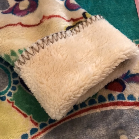 Johnny Was Biya XS Sherpa Fleece Hooded Jacket NWOT - Picture 9 of 9